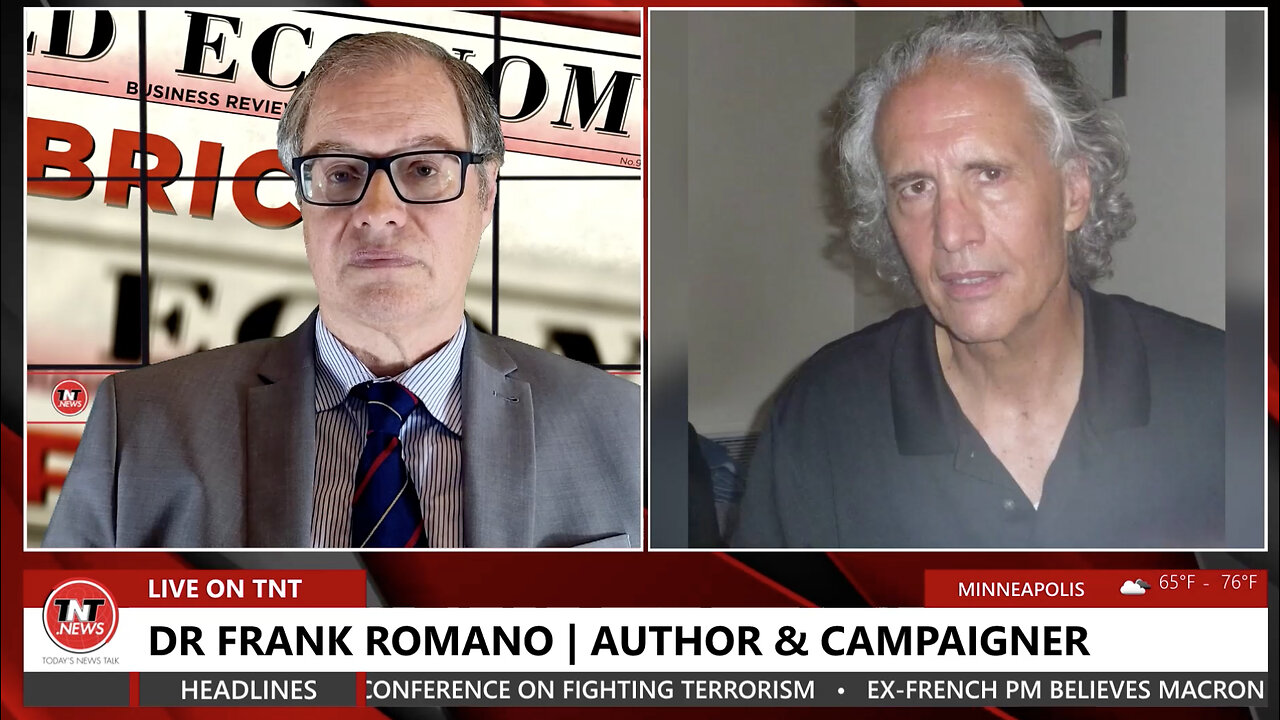 INTERVIEW: Basil Valentine & Dr Frank Romano - The Genocide Continues - No Ceasefire In Sight