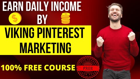 Earn Daily Income By Viking Pinterest Marketing | Pinterest Marketing | Daily Income