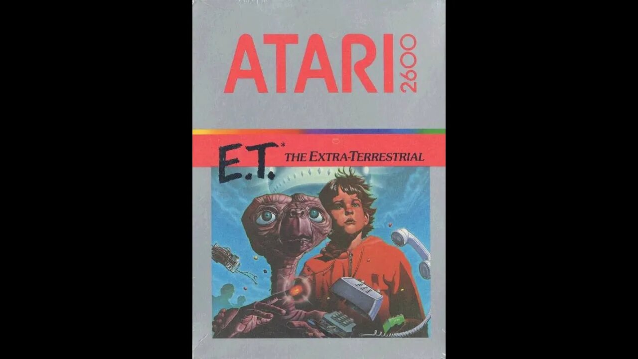 My E.T. (Atari 2600) Review From 2016 -Retro Gaming-