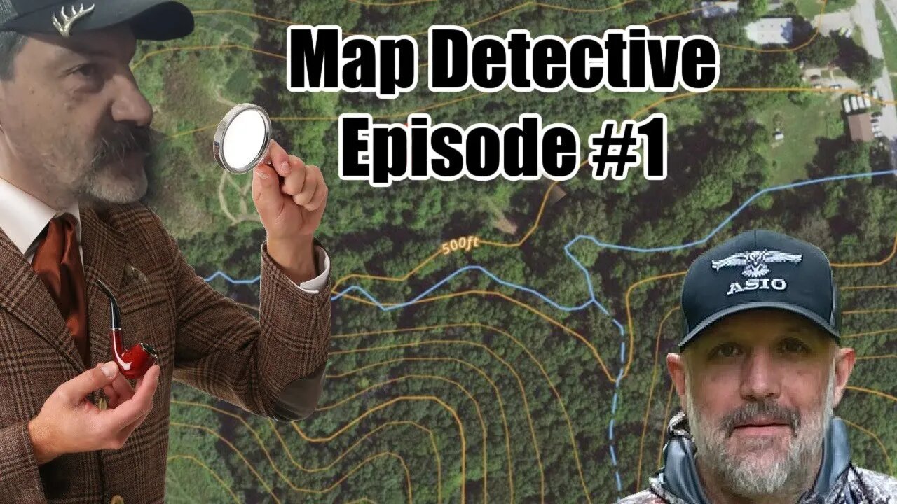 Map Detective Episode #1 - Joe Miles' 25 acre HONEY HOLE