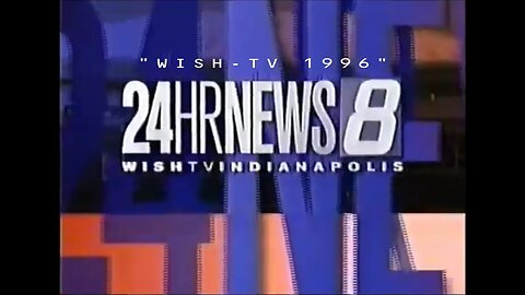 WISH-TV 11PM Indianapolis News 2/25/1996