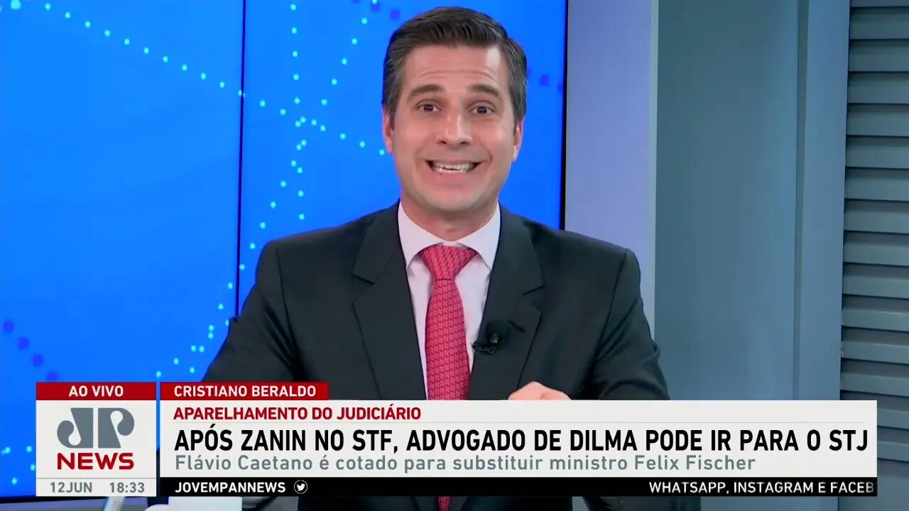 Após Zanin, ex-advogado de Dilma pode ser indicado ao STJ