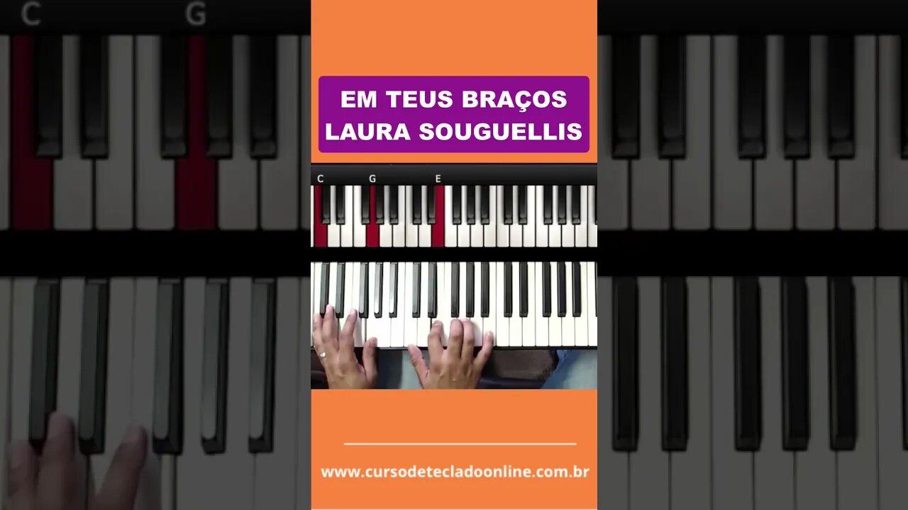 Em teus braços - Teclado #auladeteclado