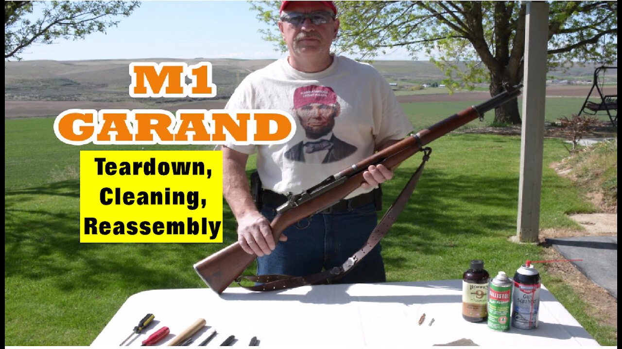 M1 Garand - Tear Down and Cleaning by Wapp Howdy