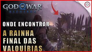 God of war Ragnarok, Como encontrar a rainha Final das Valquírias | Super dica