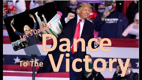 Fire Up Victory Dance! Let's Dance with Trump! YMCA 4 more years version