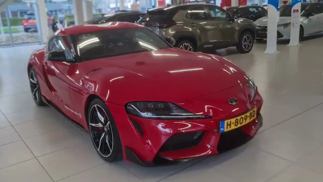 TOYOTA SUPRA GR SPORT a sister from another mister to BMW Z4