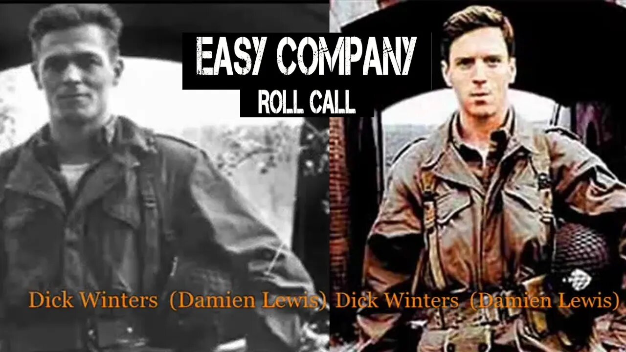 Band of Brothers - Easy Company Roll Call #bandofbrothers