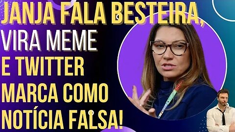 COMÉDIA: Janja fala besteira, vira meme e leva bronca até do Twitter!