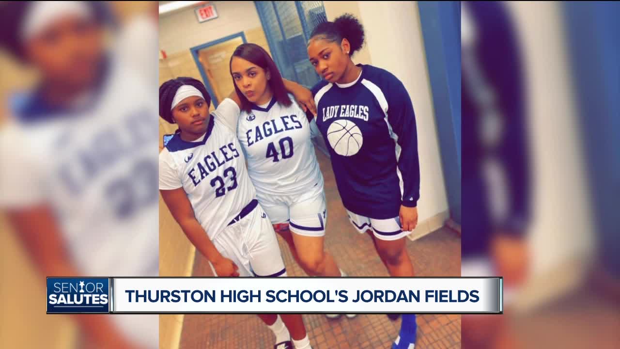 WXYZ Senior Salutes: Thurston High School's Jordan Fields