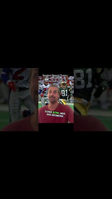 Desmond Howard Greatest Play EVER? #shorts