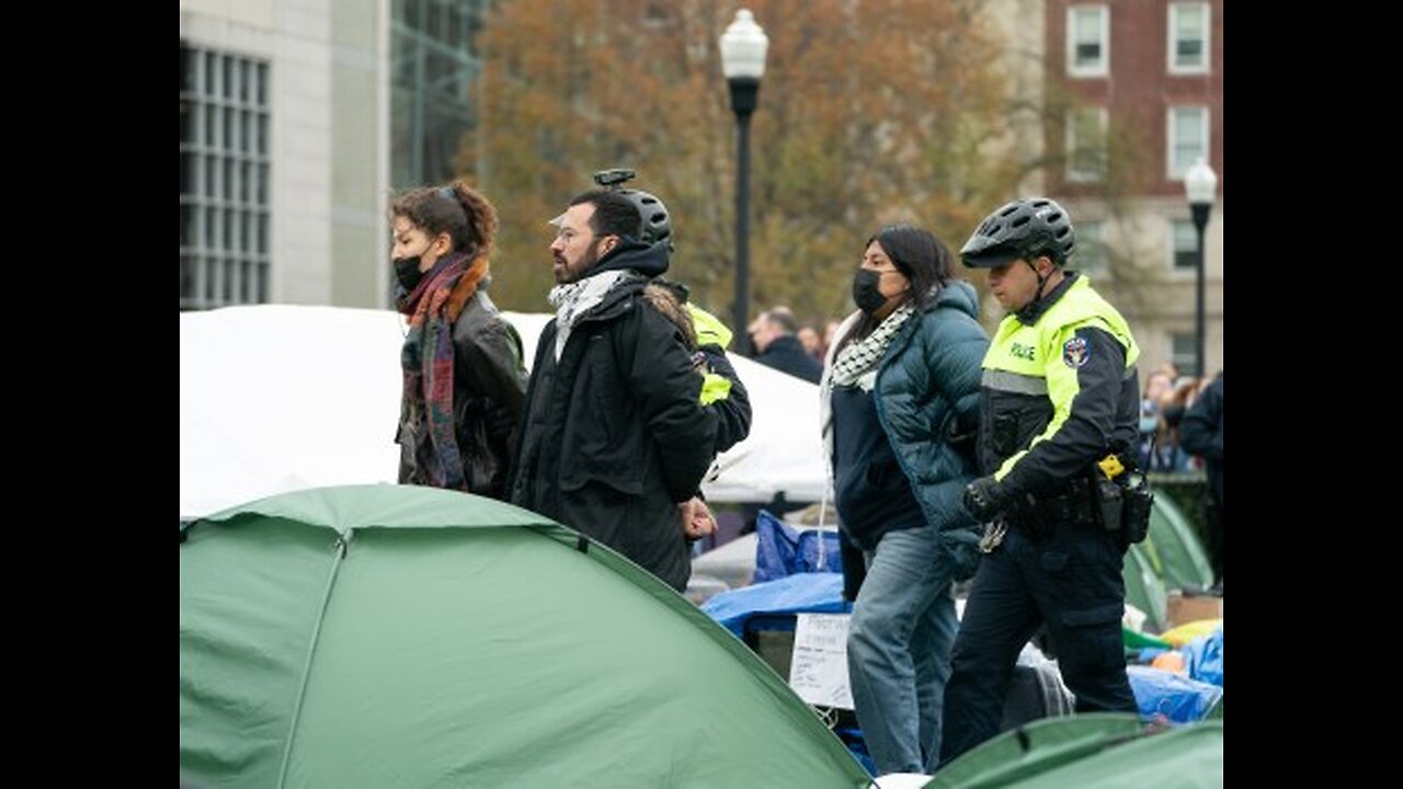 Anti-israel protest of Colombia University