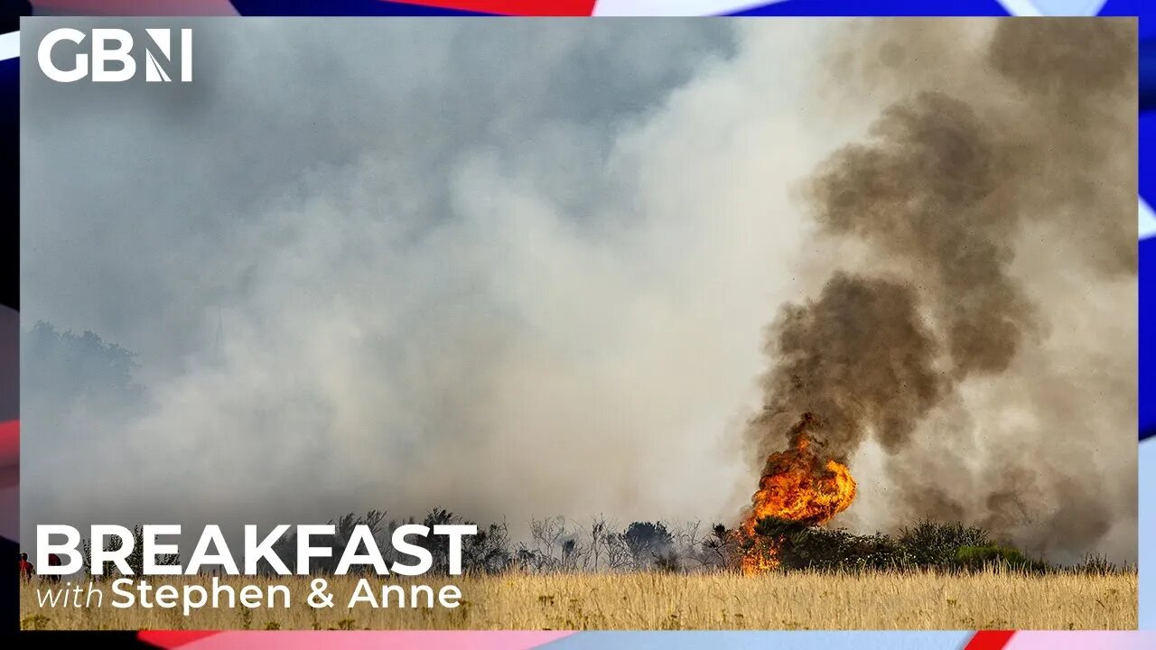 Wildfires ravage Rhodes | GB News' Nigel Nelson evacuated from hotel