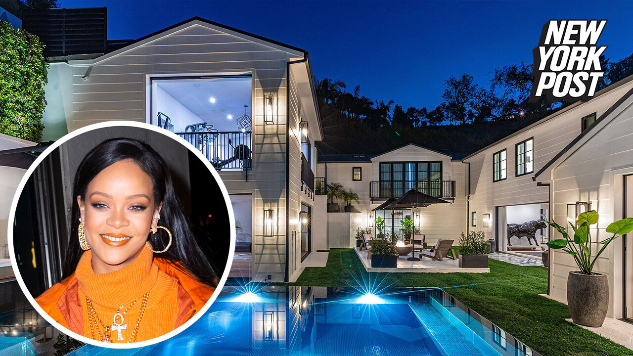 Inside Rihanna's new house— a $13.8M mansion in Beverly Hills