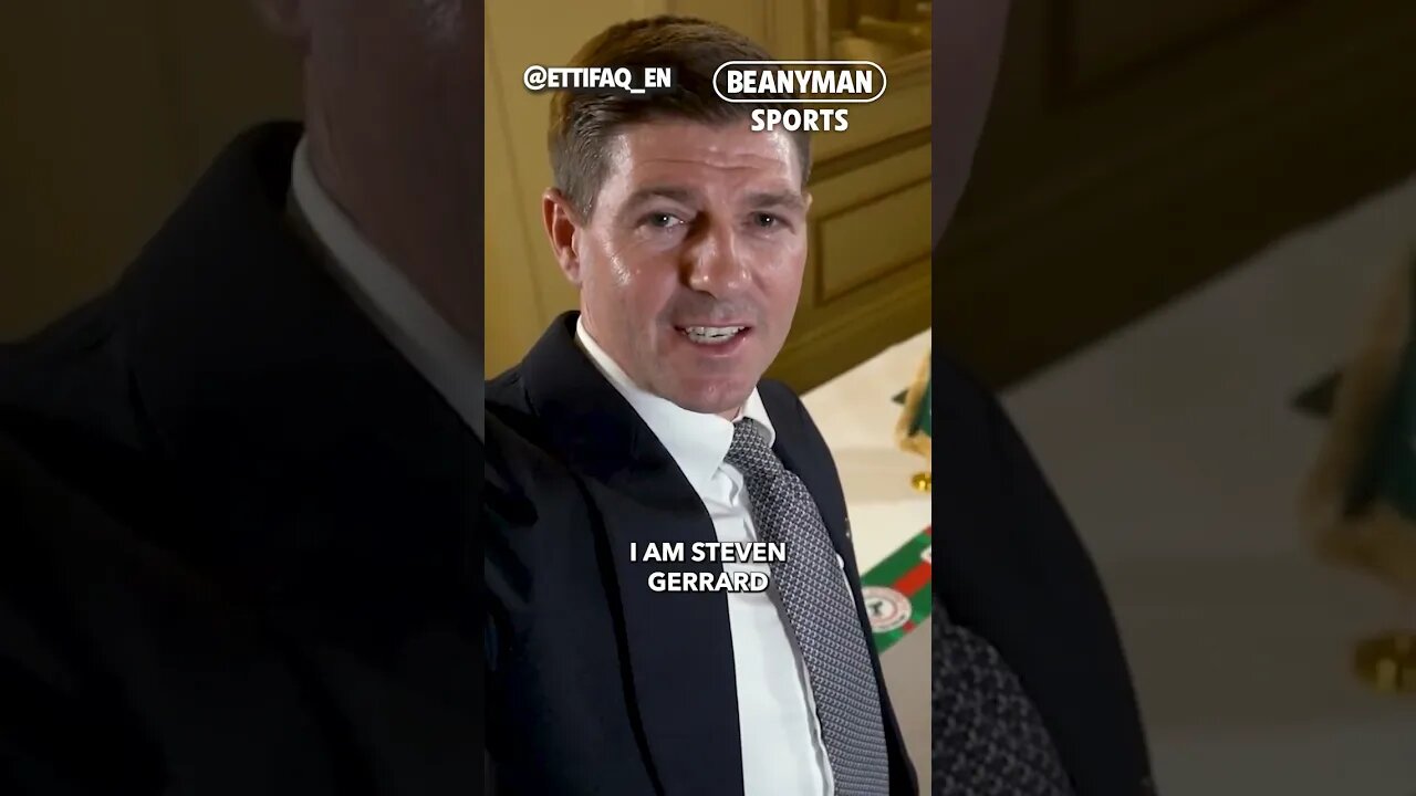 Steven Gerrard attempts Arabic in welcome message to Al Ettifaq fans