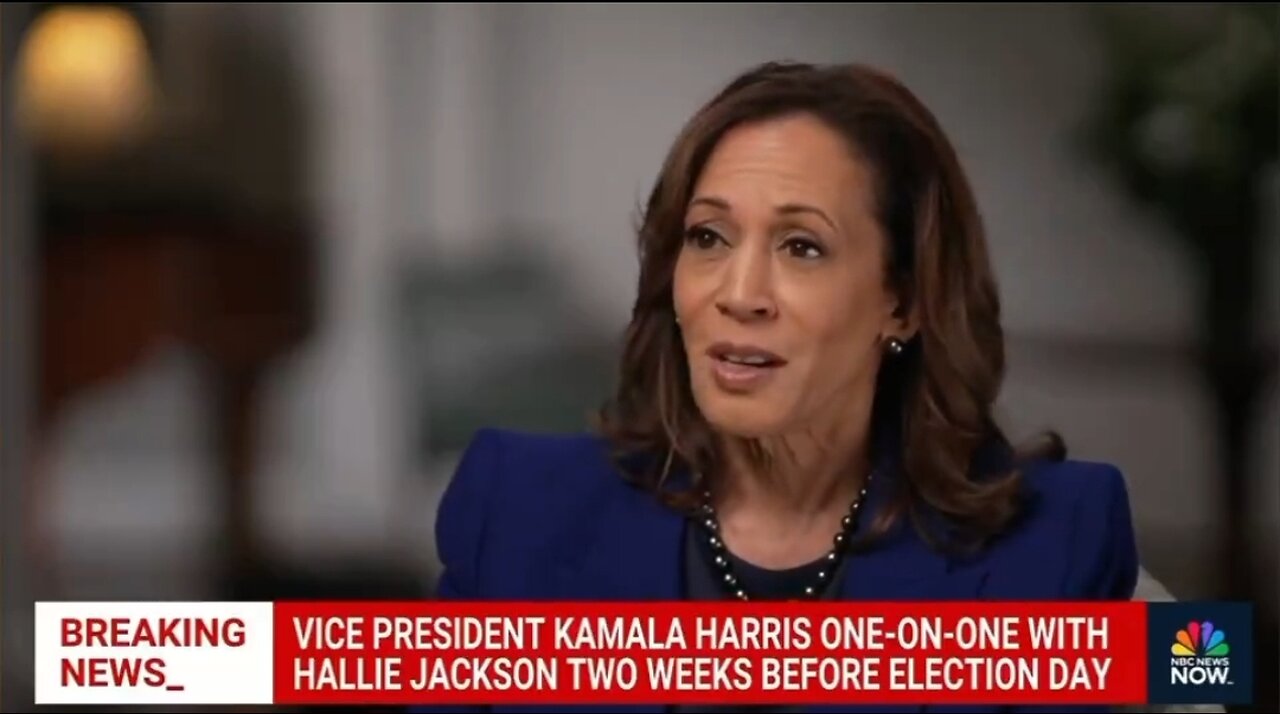 Kamala Says She Won't Be A Continuation Of The Biden Admin