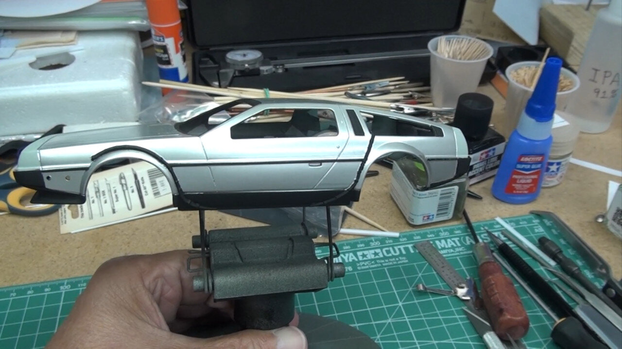 Back to the Future 01 and 03 DeLorean Build Part 06