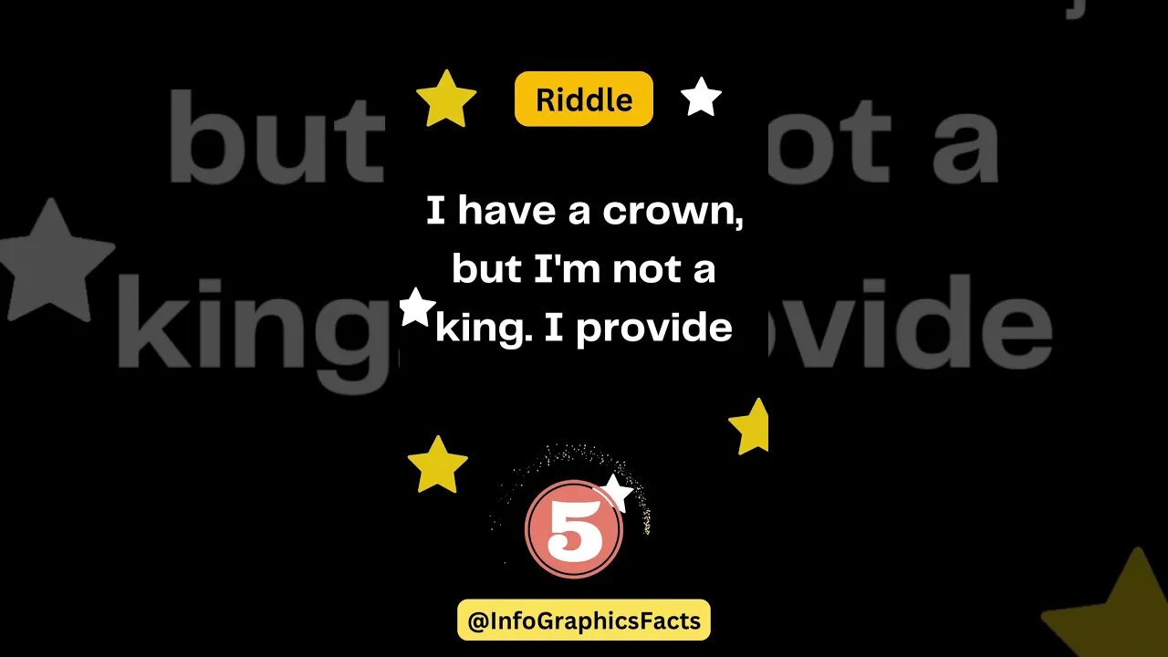 I have a crown, but I'm not a king I provide shade and oxygen to everything 🌴