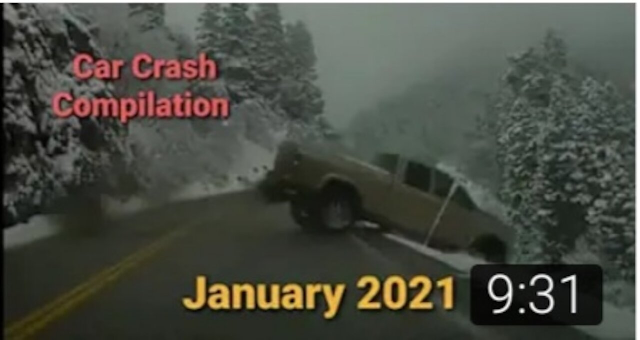 Car Crash Compilation #3 January 2021