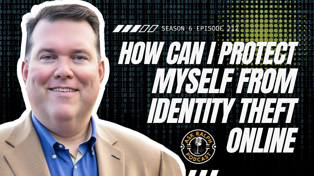 How can I protect myself from identity theft online?