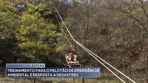 Bombeiros do Leste MG: Treinamento para o Pelotão de Emergência Ambiental e Resposta a Desastres.