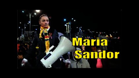 Maria Sandor lider al protestele din Constanta