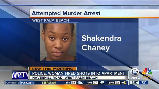 West Palm Beach woman charged with attempted murder after shots fired into apartment with woman, child