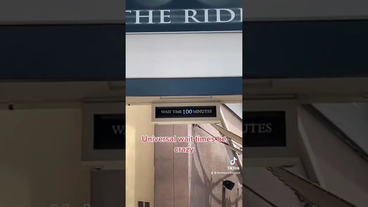 Would YOU Wait 100 Minutes For A Ride? #shorts