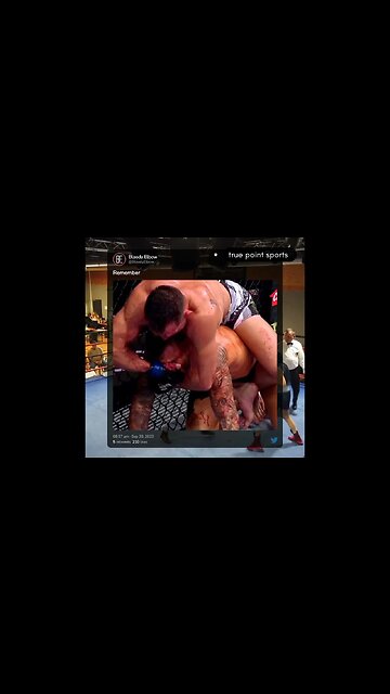 Remember how Michael Chandler treated Dustin Poirier like this?