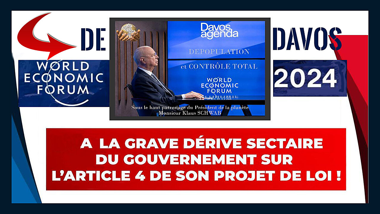 Le Gouvernement français est aux ordres de DAVOS (WEF) et de son Agenda 2030 (Hd 720) Remix