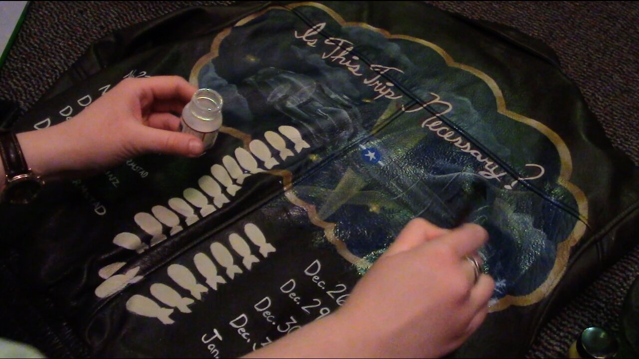 Painting a WWII Style Jacket B-17