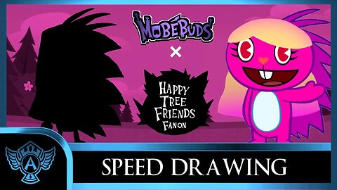 Speed Drawing: Happy Tree Friends Fanon - Mayah | Mobebuds Style