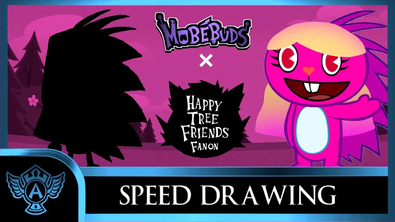 Speed Drawing: Happy Tree Friends Fanon - Mayah | Mobebuds Style