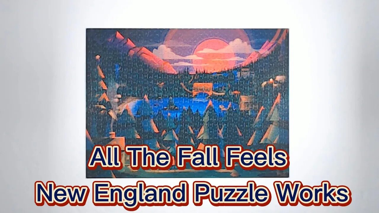 All The Fall Feels by New England Puzzle Works - Time Lapse Video