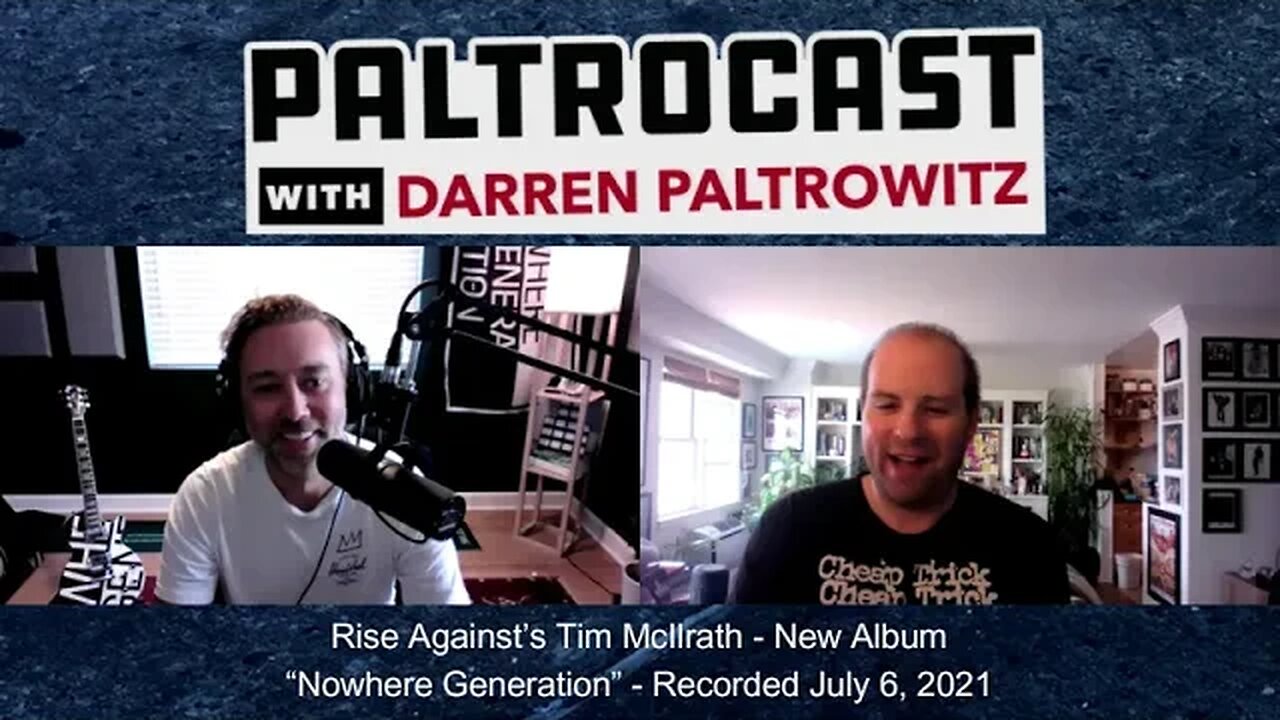 Rise Against’s Tim McIlrath interview with Darren Paltrowitz