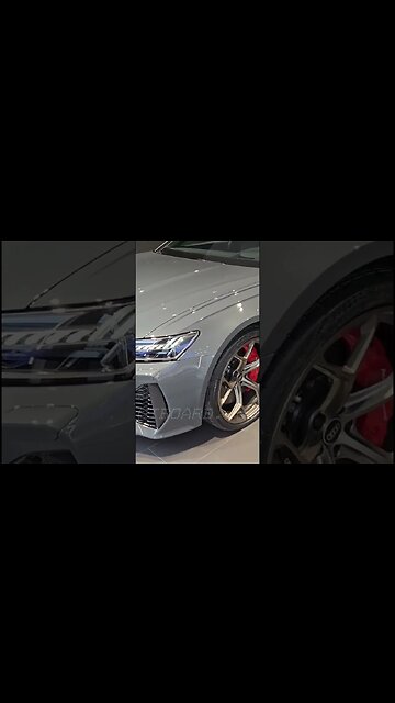 😱Audi RS6 Performamce at Audi Studios Stoclholm, Sweden ❤️ #audi #audirs6 #audirs6avant