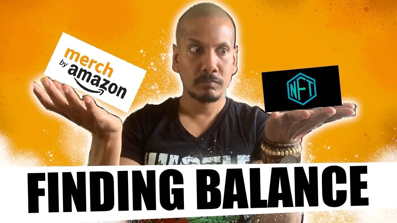 How I balance making money in both Merch By Amazon and the NFT Space | Web 2 income and Web 3 income