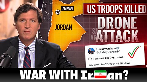 Tucker Carlson: Three US Troops Killed & War with Iran