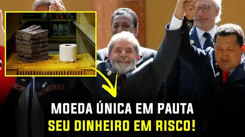 Moeda única pode virar realidade - O real brasileiro não irá valer nada