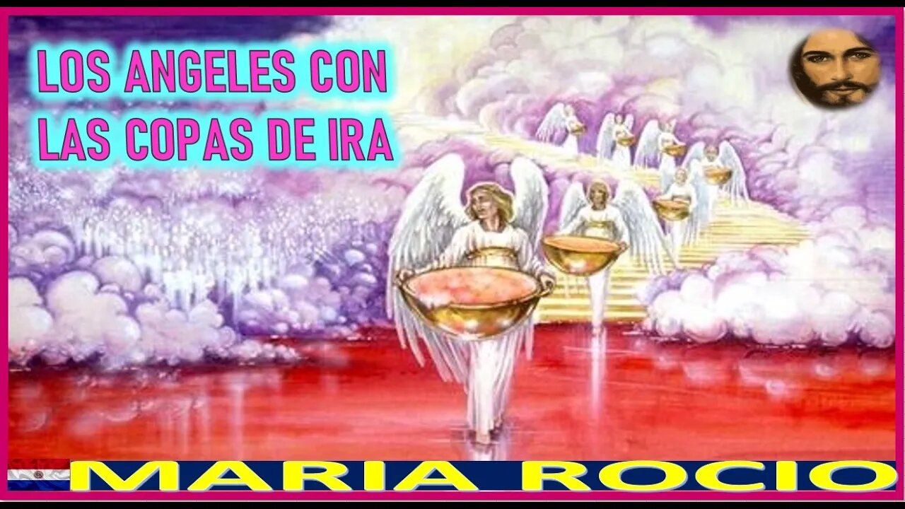 LOS ANGELES CON LAS COPAS DE LA IRA - MENSAJE DE JESUCRISTO REY A MARIA ROCIO