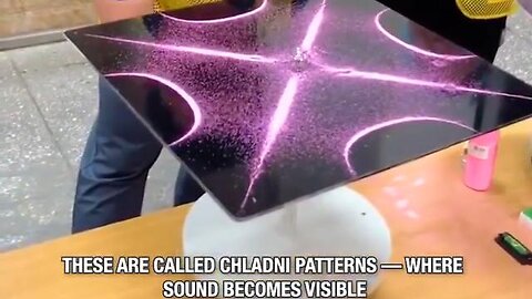 Frequencies: Chladni Patterns- where sound becomes visible