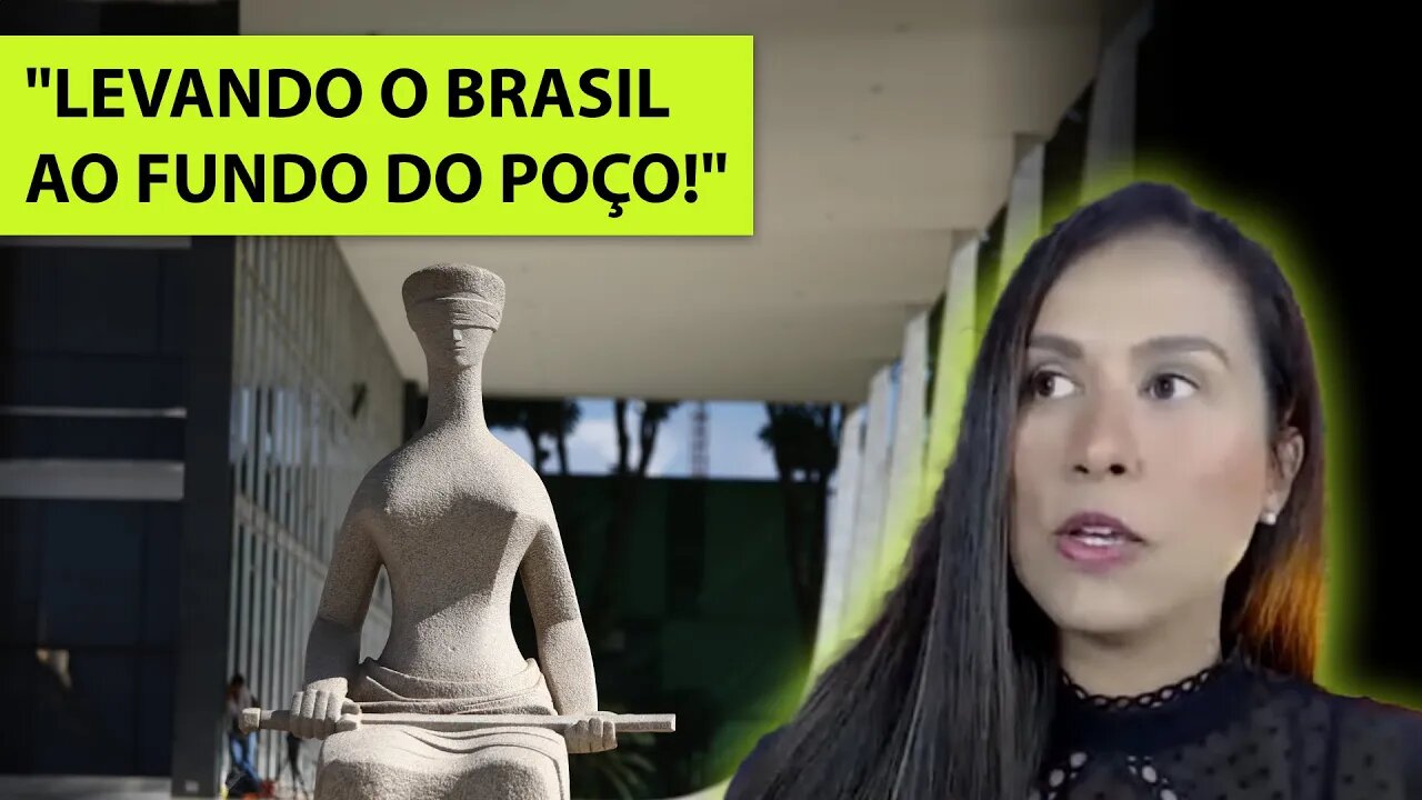 "COLABORACIONISTAS DO REGIME!" LUDMILA LINS GRILO COMENTA A ATUAÇÃO DOS MINISTROS DO STF