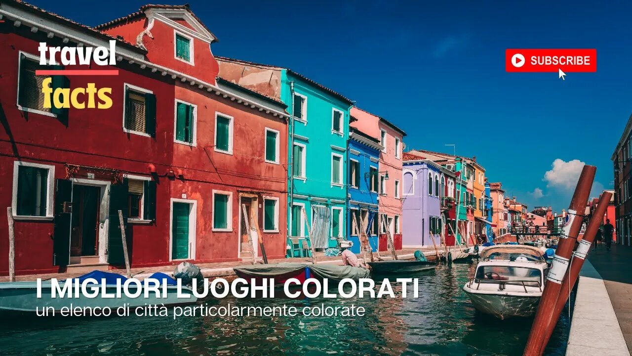 Top posti colorati | Le città più colorate da visitare | Video di viaggio