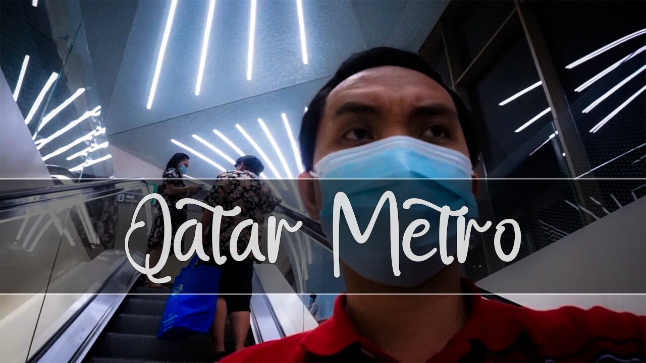 METRO TRAIN QATAR | Pinoy OFW | Pugak Litrato | Doha Qatar