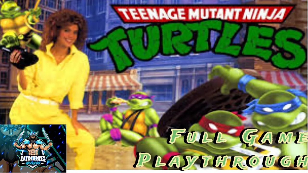 Teenage Mutant Ninja Turtles the Arcade Game- Full Game Playthrough