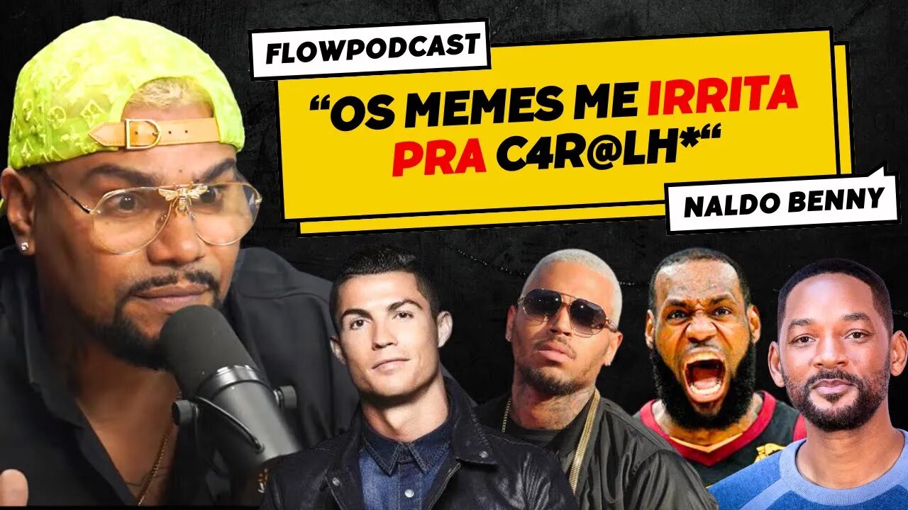 NALDO ABRE O JOGO SOBRE OS MEMES FALANDO QUE ELE É MENTIROSO - FLOW PODCAST