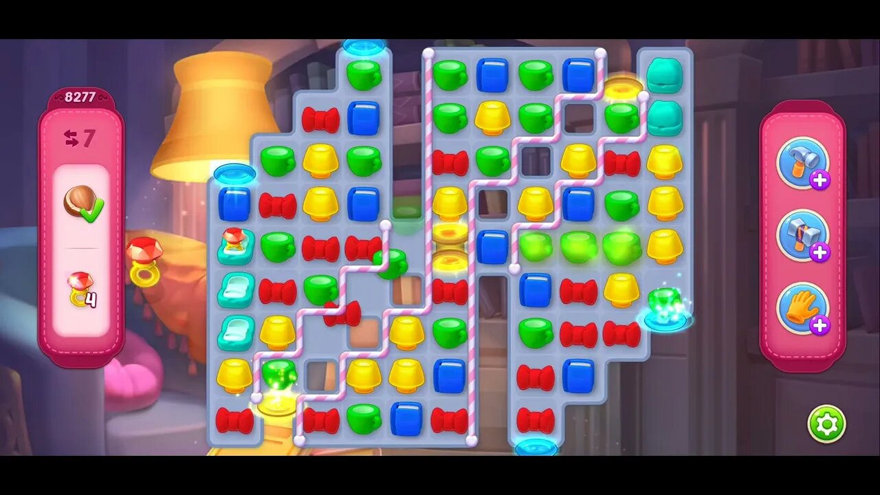 Playrix Homescapes Gameplay Walkthrough Level 8277