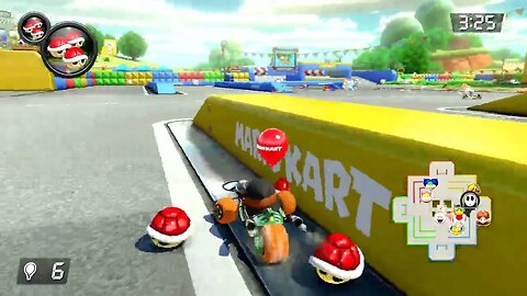 Mario Kart 8 deluxe balloon battle Red Shell of hell! (1080 60 fps)