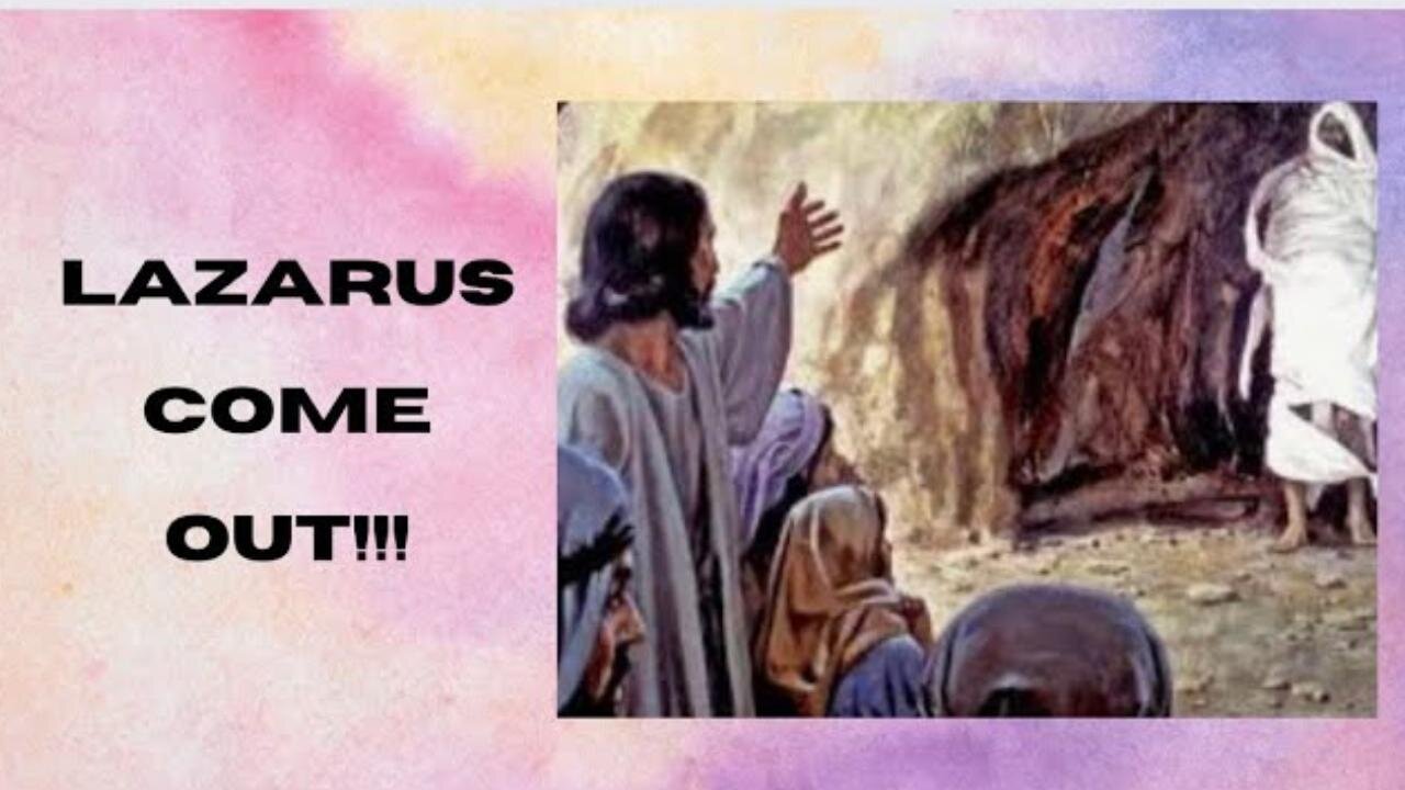 Lazarus Come Out - Prophetic Word! - Yvon And Mina Attia