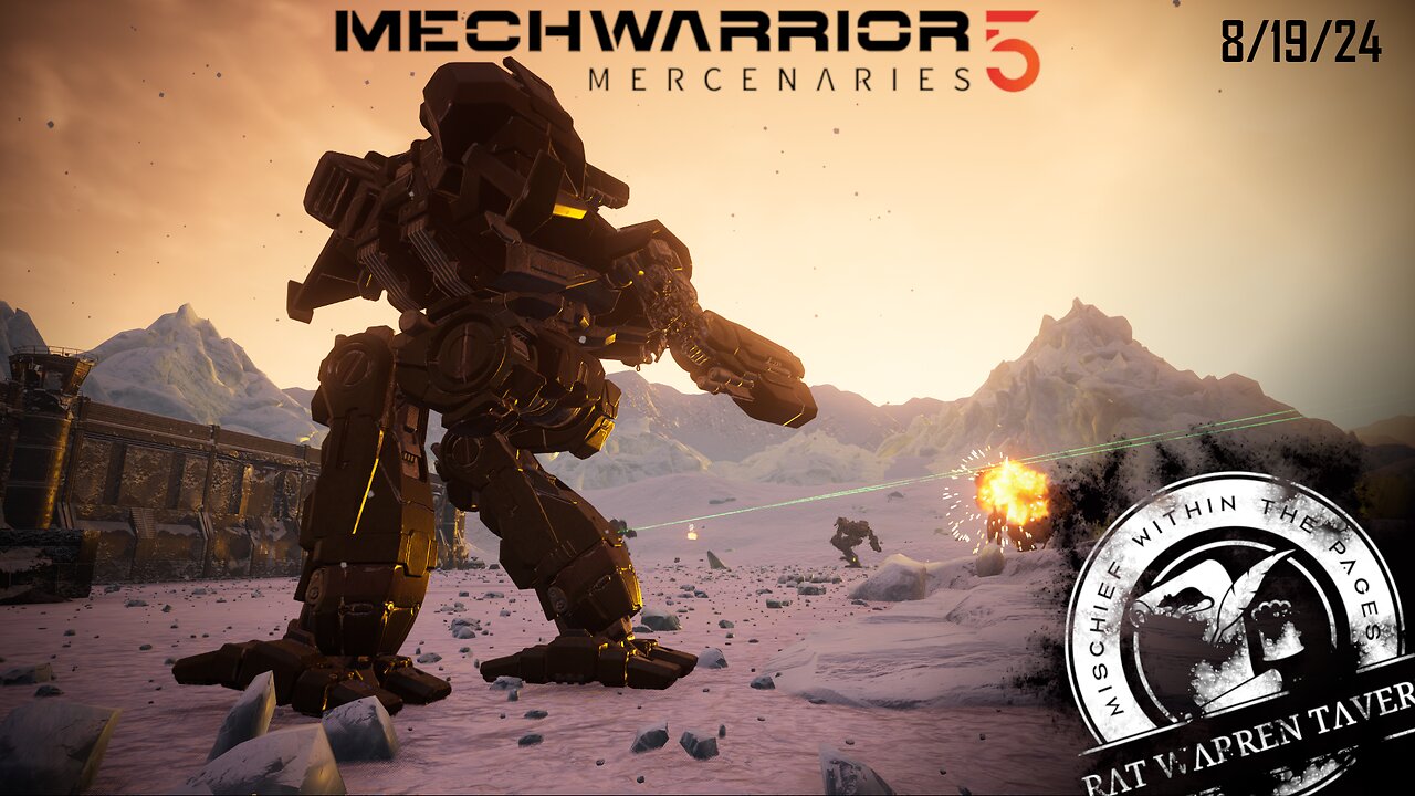 Rat In The Metal Giants! Mech Warrior 5 Mercenaries! Recovering Funds and Parts- 8/19/24